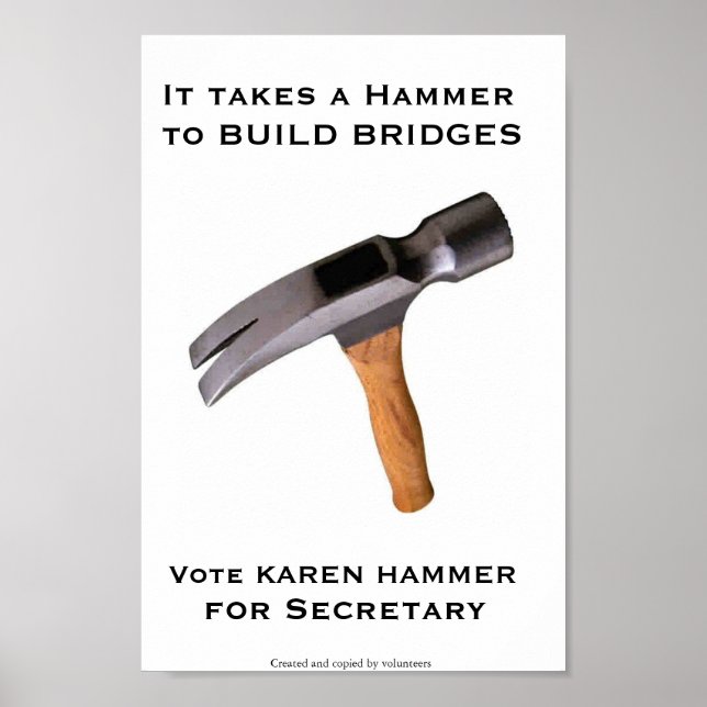 Póster Poster Hammer (Frente)