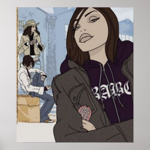 Póster Poster Hangin Out #1