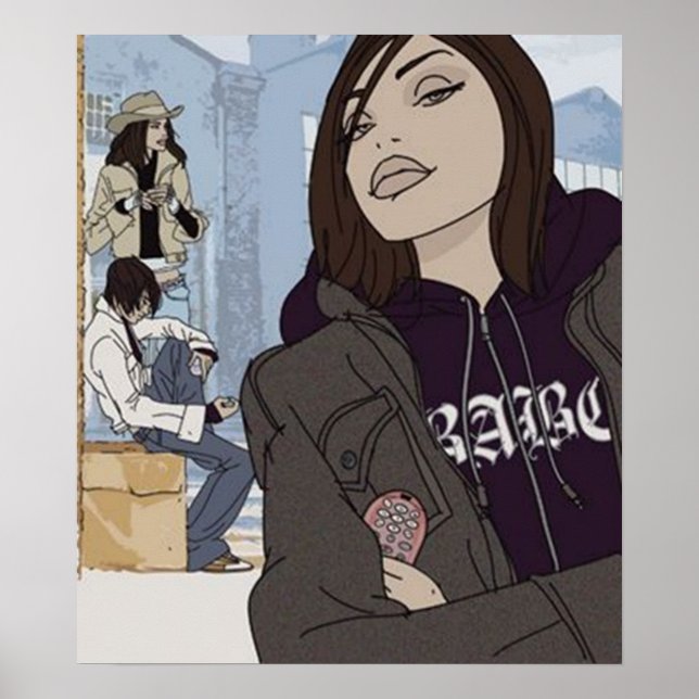 Póster Poster Hangin Out #1 (Frente)