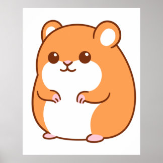 Póster Poster Happy Hamster