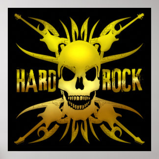 Póster Poster HARD ROCK