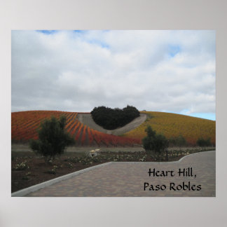 Póster Poster: Heart Hill, Paso Robles, en otoño
