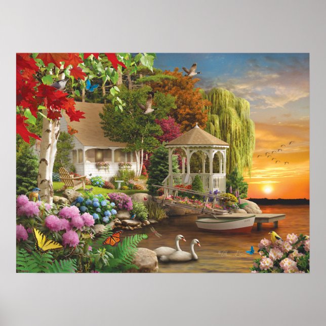 Póster Poster "Heaven on Earth" de Alan Giana (Frente)