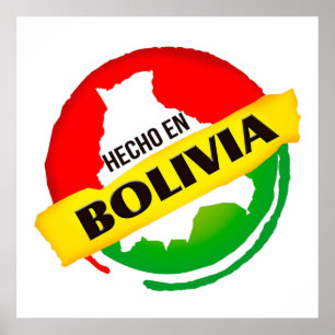 Póster Poster hecho en Bolivia
