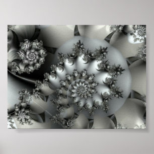 Póster Poster hermoso del fractal