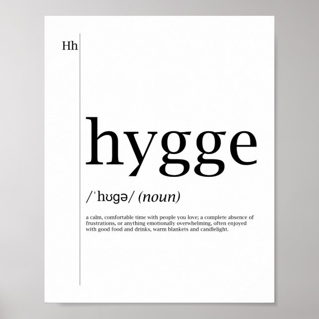 Póster Poster Higge - Cultura danesa (Frente)