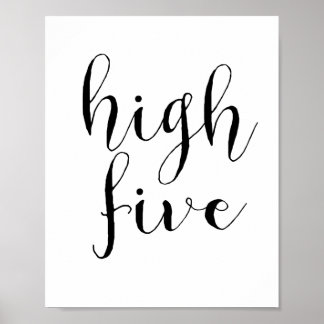 Póster Poster High Five