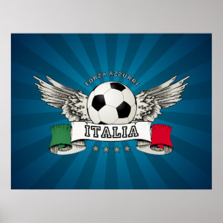 Póster Poster hincha de selección nacional de fútbol de I