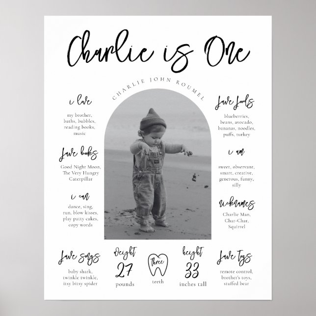 Póster Poster hito moderno | Poster de hitos (Frente)