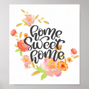 Póster Poster Hogar Dulce