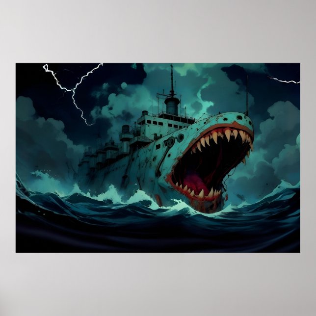 Póster Poster "Hola desde el abismo" (Frente)