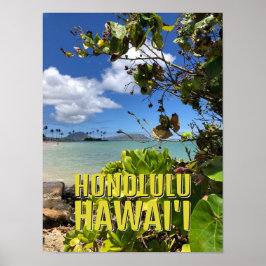 Póster Poster - Honolulu Hawaii