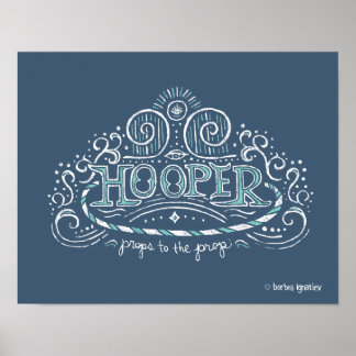 Póster Poster Hooper 11x14