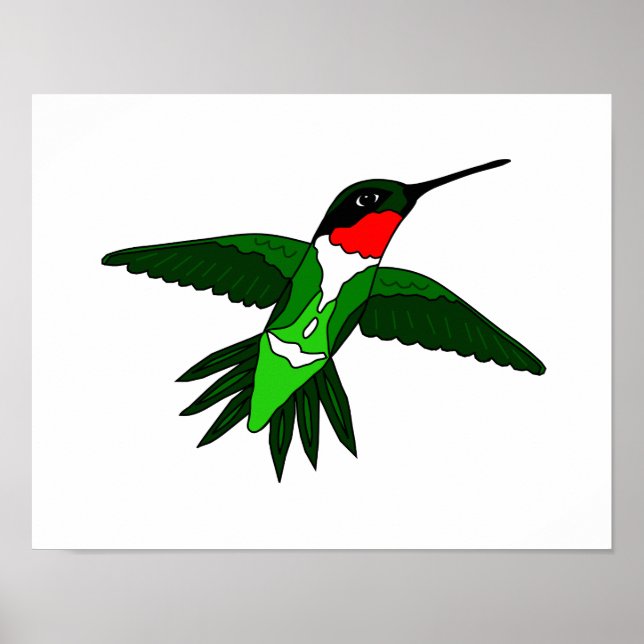 Póster Poster Hummingbird (Frente)