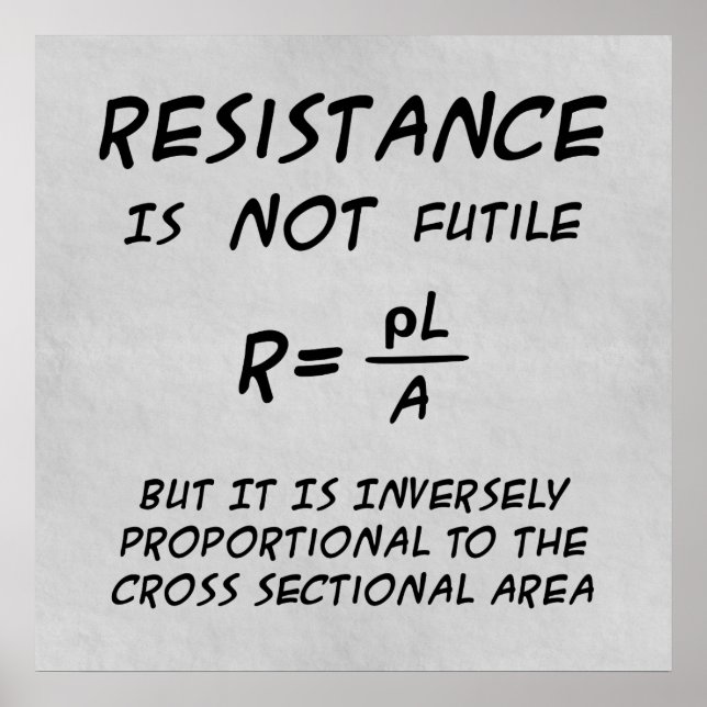 Póster Poster Humor de Resistencia (Frente)