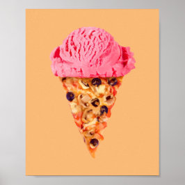 Póster Poster Ice Cream Pizza