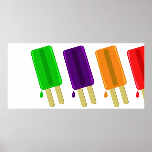 Póster Poster ICE POPS (Frente)