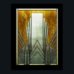 Póster Poster Icónico Art Deco.<br><div class="desc">Si elige descargar, Su tienda Walgreen local hace posters de su descarga en diferentes tamaños y en varias texturas a un precio muy bueno. A veces con un descuento. Un consejo de mi amigo estadounidense. Para el Reino Unido, véase "Digital Printing" en línea. Aquí hay un nuevo poster, con una...</div>
