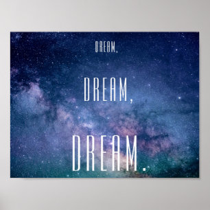 Póster Poster ideal de la galaxia