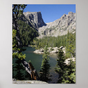 Póster Poster ideal del lago