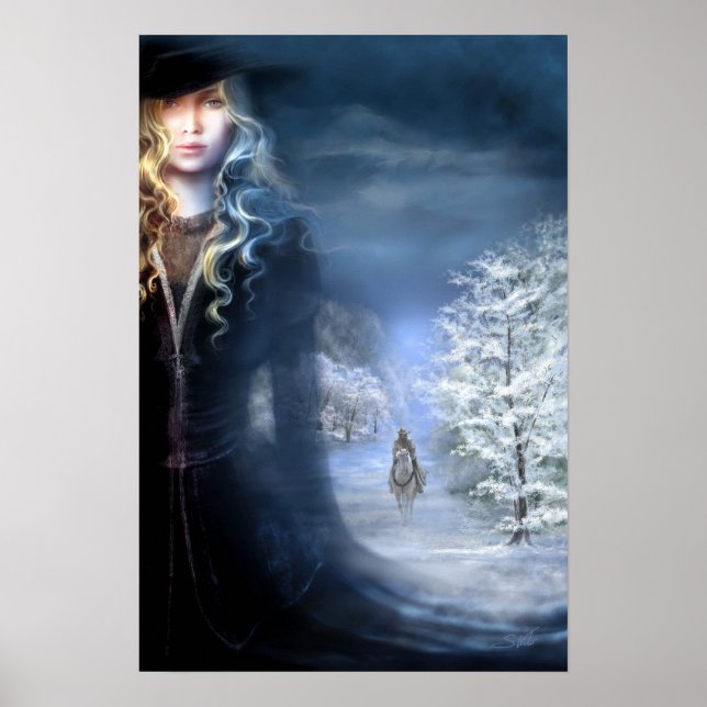 Póster Poster ilustración "Fugitiva" Sonia Verdu (Frente)