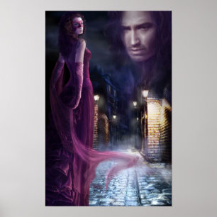 Póster poster ilustración "Noches de Pecado"