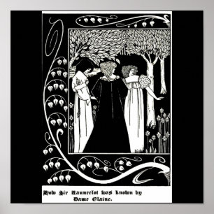 Póster Poster-Ilustracion Vintage-Aubrey Beardsley 5