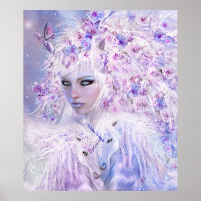 Póster Poster/imprenta de Bella Artes de diosa Rosa de Un (Frente)