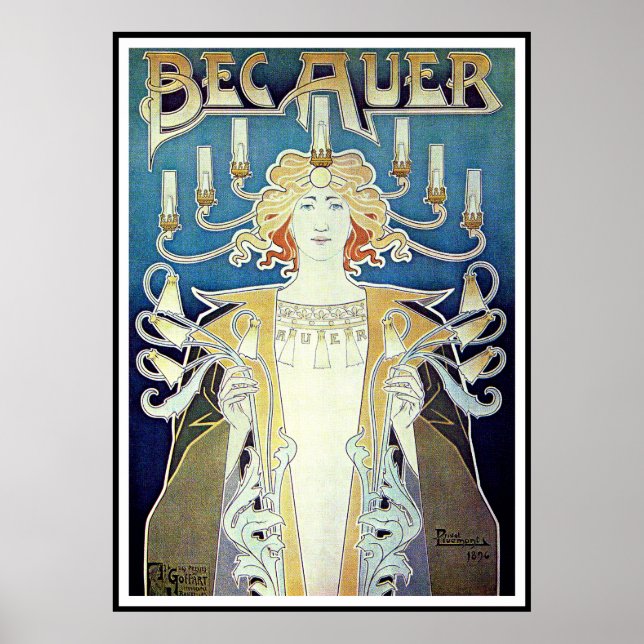 Póster Poster/Impresión: Art Nouveau - Privat Livemont (Frente)