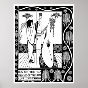 Póster Poster/Impresión: Beardsley - La bebida de amor