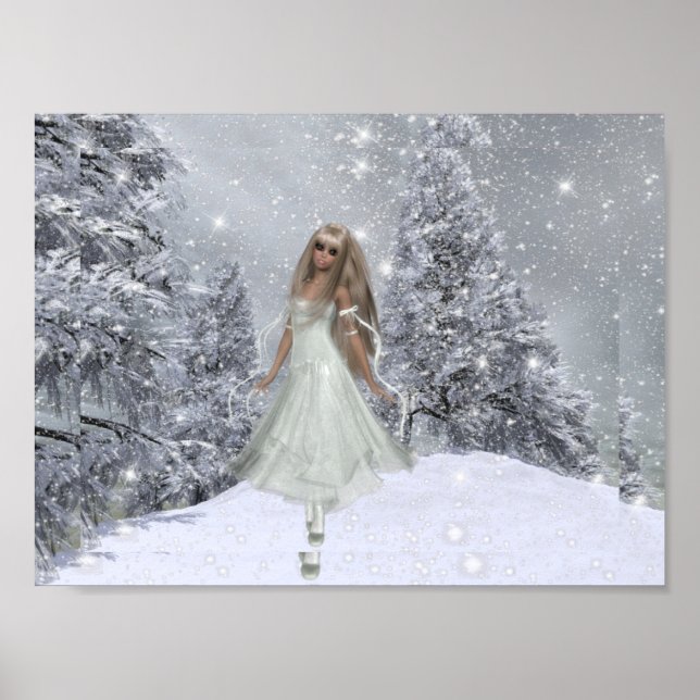 Póster Poster/impresión de belleza de invierno D1 (Frente)