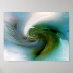 Póster Poster/Impresión De Espíritu Del Delfín Blanco