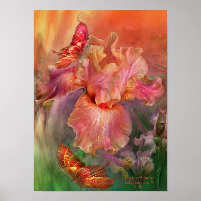 Póster Poster/Impresión De La Diosa De La Primavera (Frente)