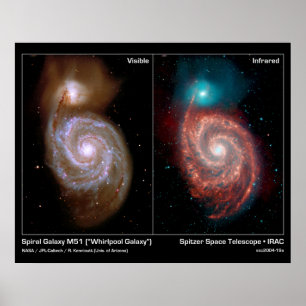 Póster Poster/impresión de la galaxia de la galaxia