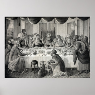Póster poster/impresión de "La última cena"