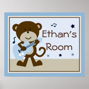 Póster Póster/Impresión de Rocker Adorable/Mono Rocker