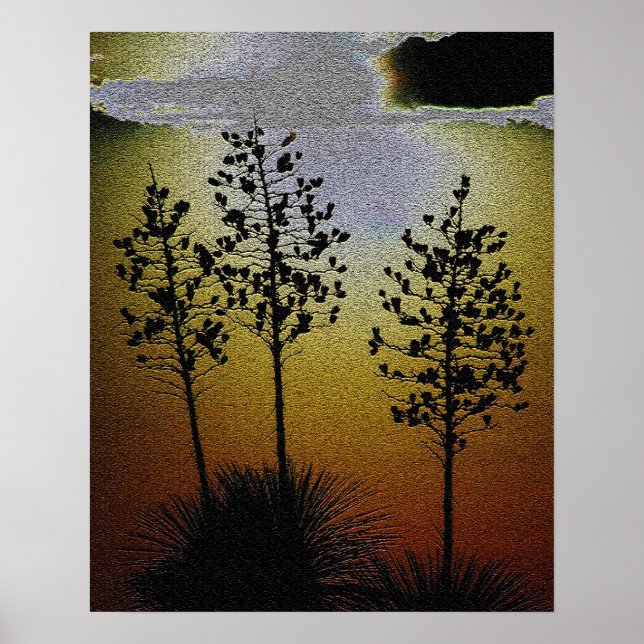 Póster Poster/impresión de tres amigos (Frente)