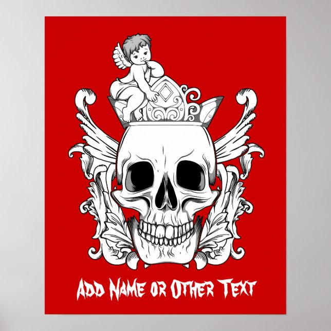 Póster Poster/Impresión: El cráneo (Frente)