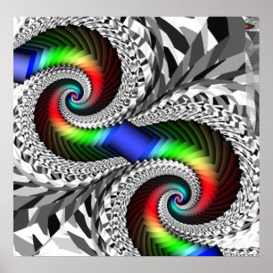 Póster Poster/impresión: Espiral del espectro