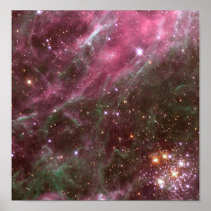 Póster Poster/Impresión: Estrellas en Nebula