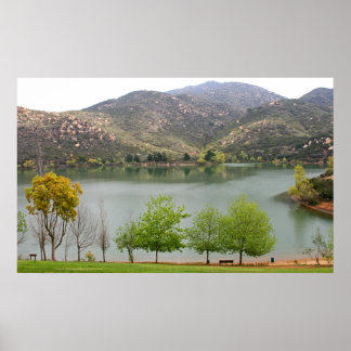 Póster Poster, impresión, etc. del lago Poway North Shore