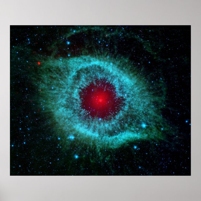 Póster Poster/Impresión: Ojo en el cielo - NASA Helix Neb (Frente)