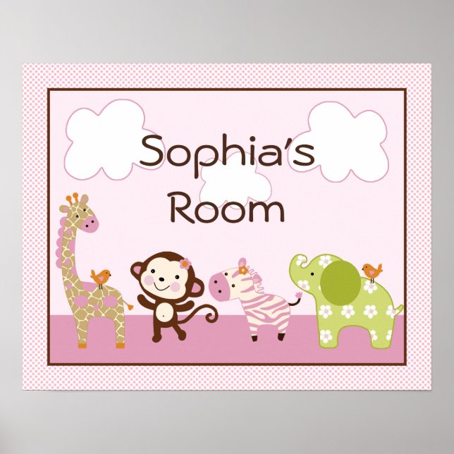 Póster Póster/Impresión personalizado de animales de Jung (Frente)