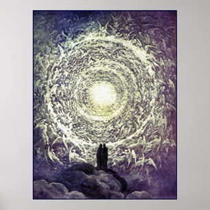 Póster Poster/Impresión: Rosa blanca por Gustave Dore