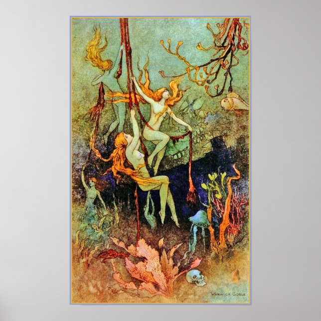 Póster Poster/Impresiones: Sirenas de hadas - Goble Warwi (Frente)