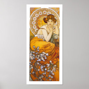 Póster Poster/Imprimir: Alphonse Mucha - Topaz
