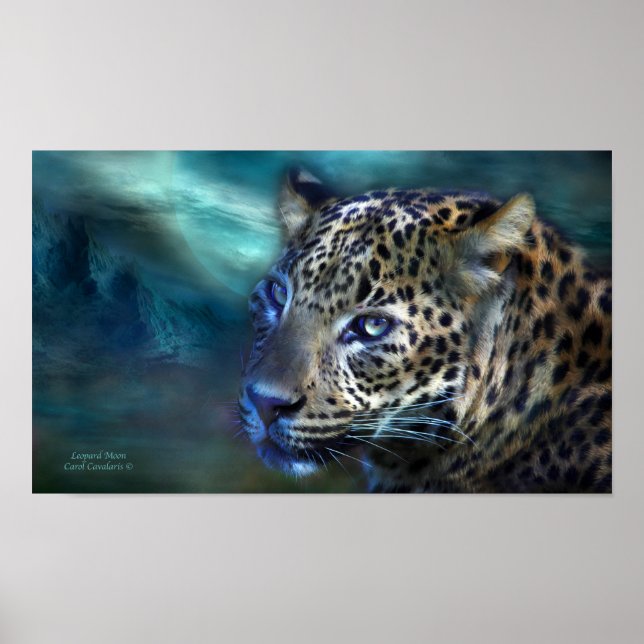 Póster Poster/Imprimir de Leopardo Moon (Frente)