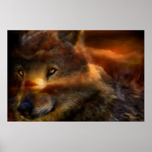 Póster Poster/Imprimir de WolfLand Art