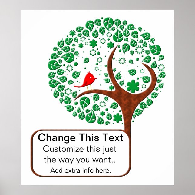 Póster Poster/Imprimir: El árbol (Frente)