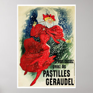 Póster Poster/Imprimir: Jules Cheret - Pastilles Geraudel